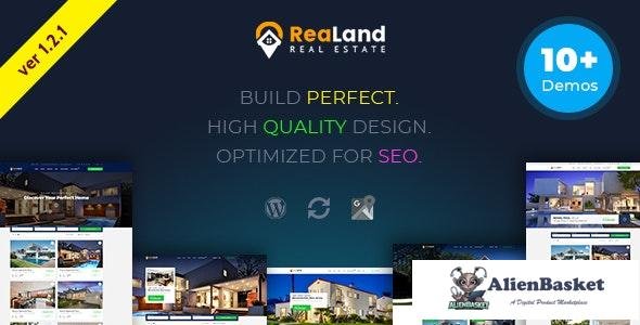 21301 ReaLand v1.2.1 - Real Estate Responsive WordPress Theme 