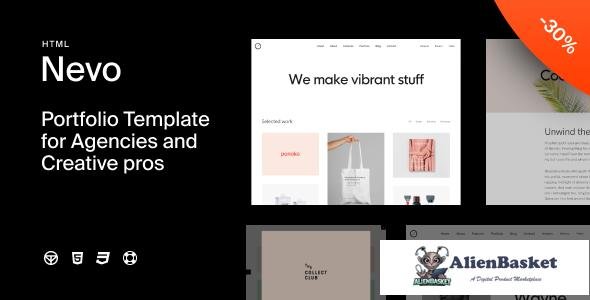 11859 Nevo - Creative Pro & Agency Studio Template 