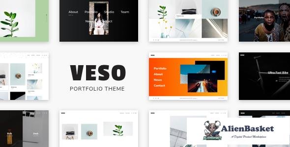 11053 Veso v1.0.3 - Multipurpose Portfolio Theme 