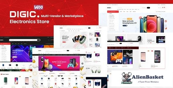 29524 Digic v1.0.4 - Electronics Store WooCommerce Theme 