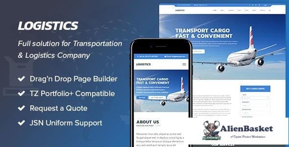 16541 Logistics v1.1 - Transportation Joomla Template 