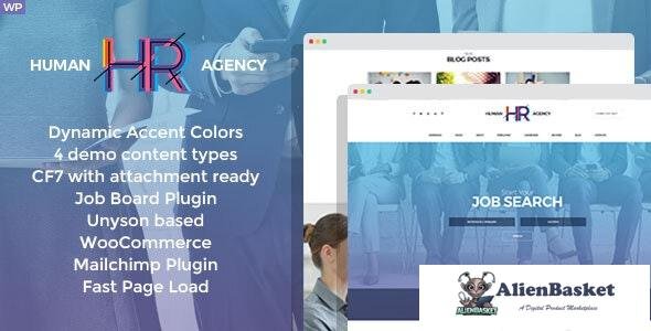 25050 HR Human Consult v1.3.0 - Searching & Recruiting WordPress Theme 