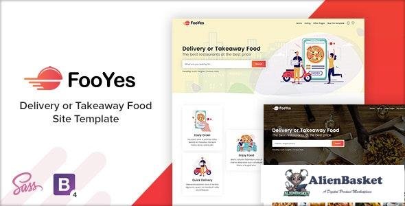 23504 FooYes v1.0 - Delivery or Takeaway Food Site Template 