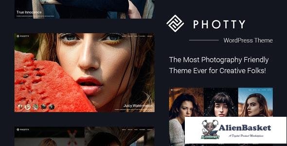 22188 Photty v24.0 - Photography Wordpress Theme 