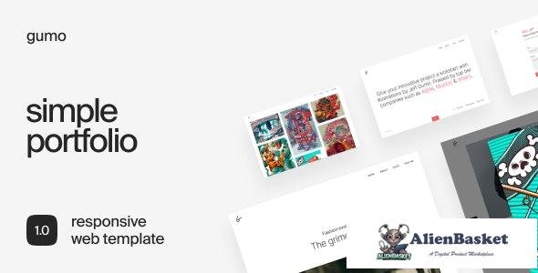 16672 Gumo v1.0 – Simple Portfolio Template 