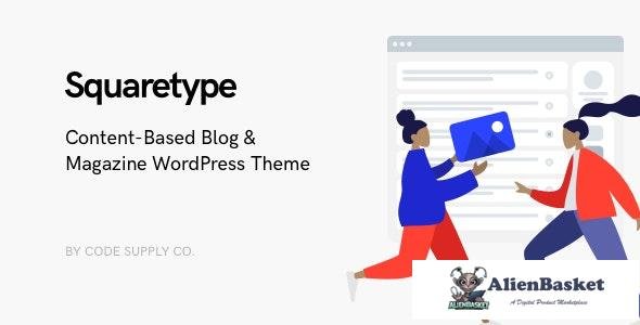 22064 Squaretype v2.0.5 - Modern Blog WordPress Theme 