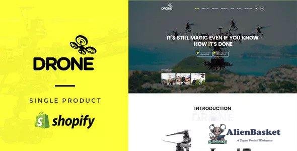 13551 Drone - Single Product Shopify Theme 