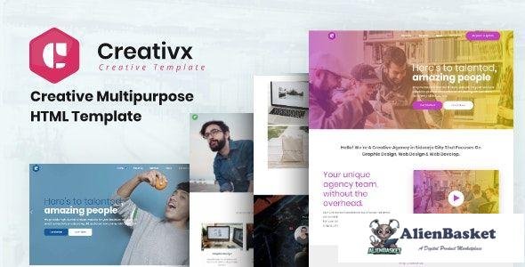 20852 Creativx v1.0 - Creative Multipurpose HTML Template 