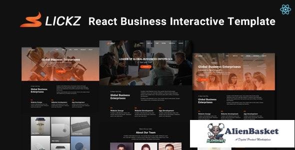 23588 Slickz v1.0- React Business Interactive Template 