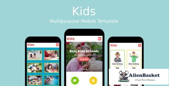 21897 Kids v1.0 - Multipurpose Mobile Template 