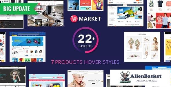 14000 Market v5.0.2 - Premium Responsive Magento 2 and 1.9 Store Theme 