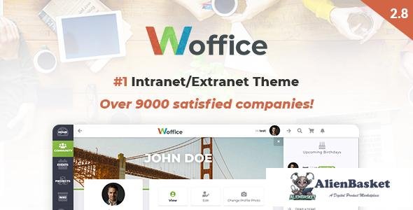 12502 Woffice v2.8.0.1 - Intranet/Extranet WordPress Theme 