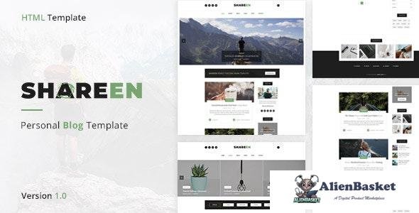 21646 Shareen v1.0 - Personal Blog Template 
