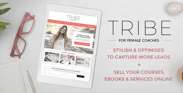 12739 Tribe Coach v1.3.4 - Feminine Coaching Business Theme 