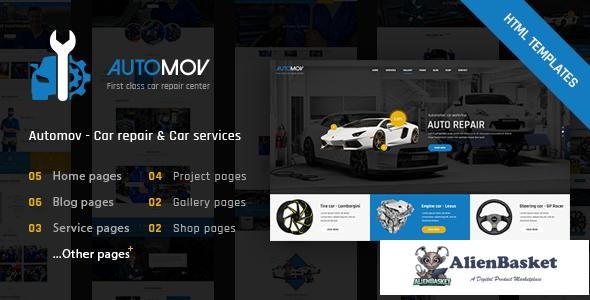 11608 Automov - Car Repair, Auto Car Services HTML Template 