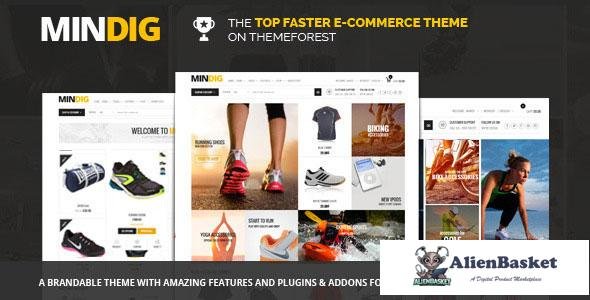 18801 Mindig v1.12.0 - a Flat & Multipurpose Ecommerce Theme 