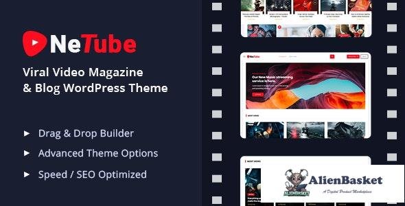 18160 Netube v1.0.2 - Viral Video Blog / Magazine WordPress Theme 