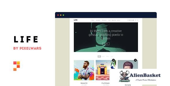 11153 Life v1.0.5 - Boxed Portfolio WordPress Theme 