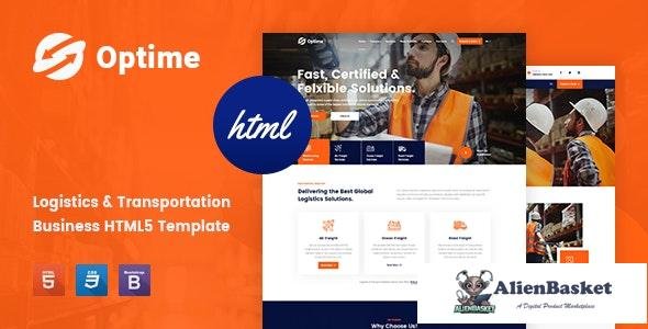 19937 Optime v1.0 - Logistics & Transportation HTML5 Template 