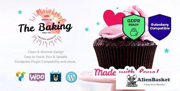 17352 Bakery / Cake Shop / Cafe WordPress Theme v1.3.1 