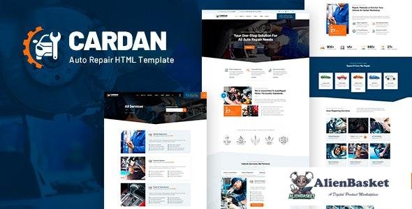 25834 Cardan v1.0 - Car Repair Services HTML Template 