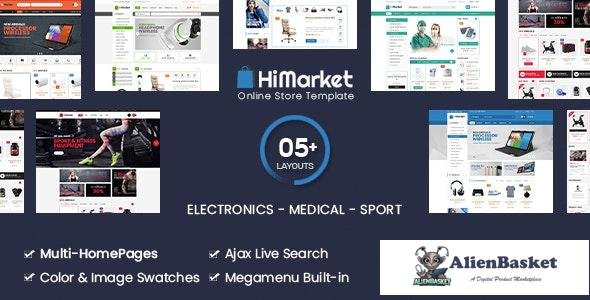 21570 HiMarket v1.3.7 - Electronics Store/Medical/Sport Shop WooCommerce WordPress Theme 