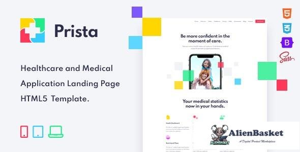 28339 Prista v1.0 - App Landing Page HTML Template 