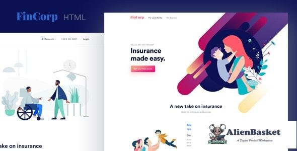 16200 FinCorp v1.0 - Finance, Insurance & Marketing Landing Page Template 