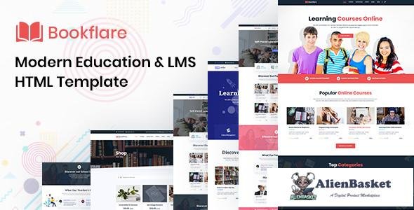 11923 Bookflare - A Modern Education & LMS HTML Template 