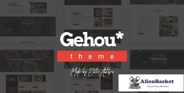 11863 Gehou v1.1.2 - A Modern Restaurant & Cafe Theme 