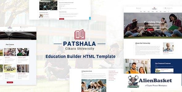 14205 Patshala v1.0 - Education HTML Template with Page Builder 