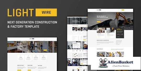 20895 Lightwire v1.0 - Construction And Industry Template 