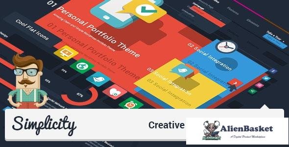 24440 Simplicity v2.1 - Creative Flat Retina Theme 