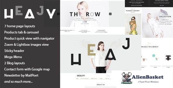 24104 Heajy v1.3.5 - Handmade Fashion WordPress Theme 