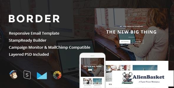 10859 Border - Responsive Email + StampReady Builder 