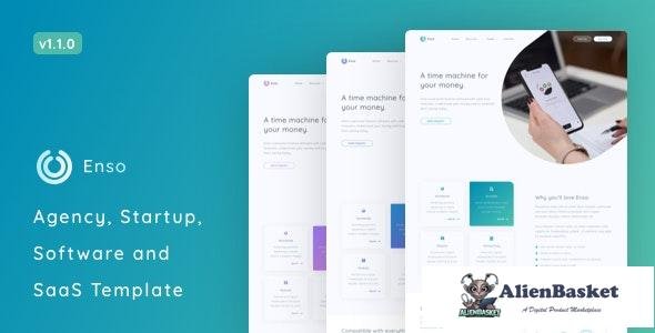 27802 Enso v1.1.0 - Agency, Startup and SaaS Template 