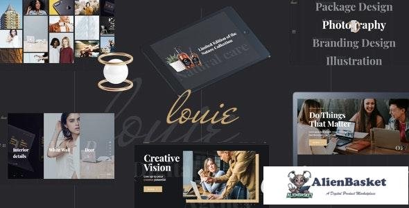 24922 Louie v1.1.0 - Modern Portfolio Theme for Agencies 