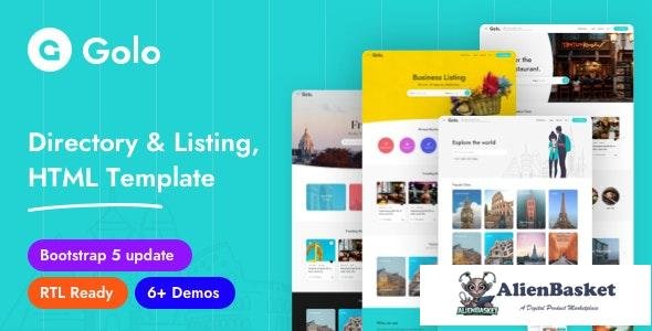 27433 Golo v1.0.4 - Directory Listing HTML Template 