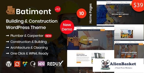 12797 Batiment v1.1 - Construction & Building WordPress Theme 