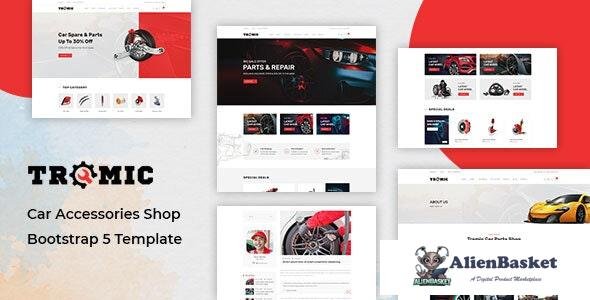 25764 Tromic v1.0 - Car Accessories Shop Bootstrap 5 Template 