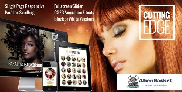 12453 Cutting Edge v3.1 - Responsive Parallax WordPress Theme 