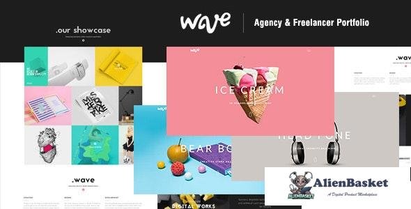 23451 Wave v1.0 - Agency & Freelancer Portfolio 