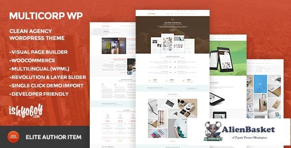 10284 Multicorp WP v2.0 - Clean Agency WordPress Theme 