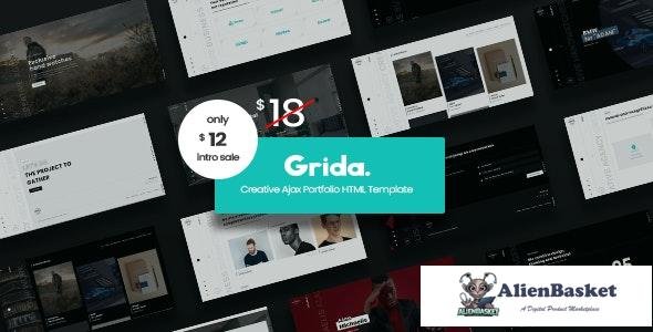 26340 Grida v1.0 - Creative Agency Ajax Portfolio & personal HTML Template 
