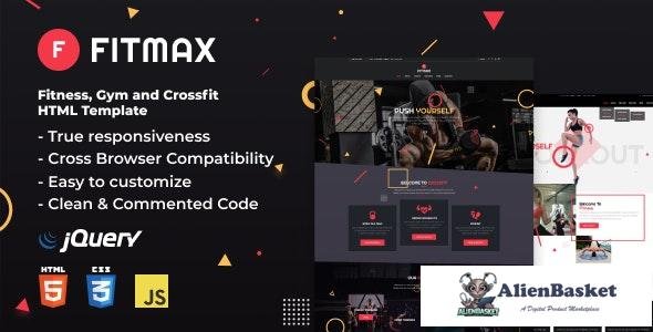 21683 Fitmax v1.0 - Fitness and Crossfit HTML Template 