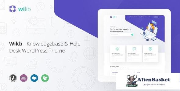 27263 Wikb v1.3 - Knowledgebase & Help Desk WP Theme 