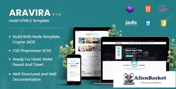 10595 Aravira - Hotel HTML Template 