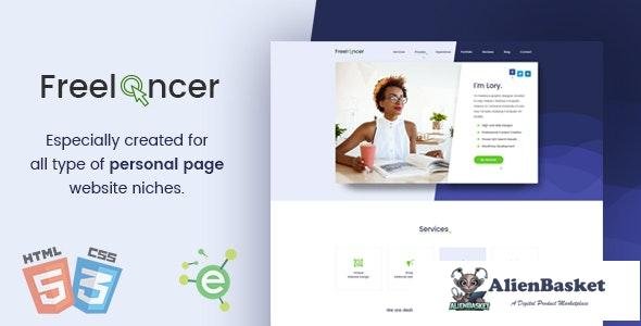 25471 Freelancer v1.2 - Creative Business & Portfolio Personal Page HTML5 Template 