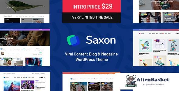 12280 Saxon v1.3.1 - Viral Content Blog & Magazine Theme 