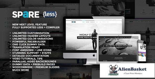 12620 Spare v1.7 - Ultimate MultiPurpose LESS Theme 